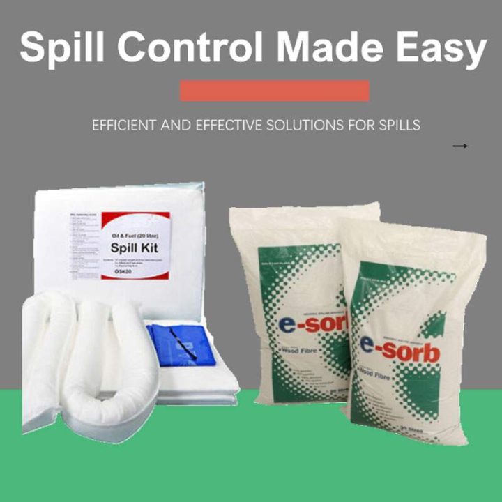 Hydraulic oil spill kits