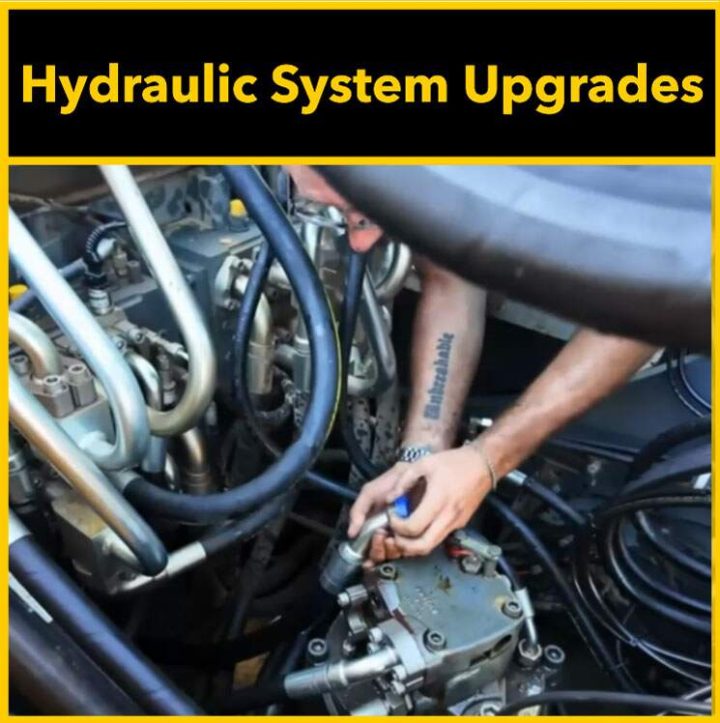 Hydraulic system upgrades and modifications