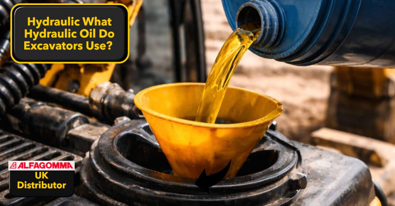 Hydraulic oil for excavators