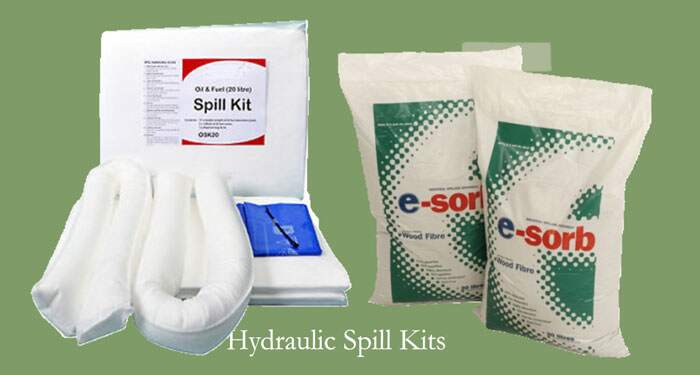 Hydraulic spill kits